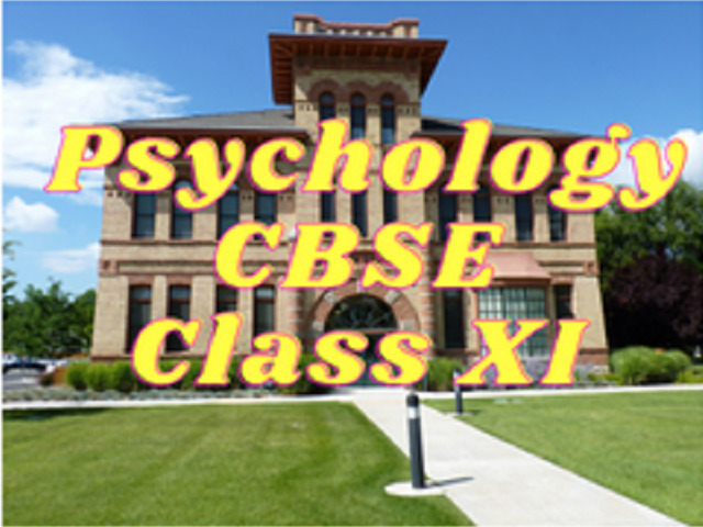 Psychology (CBSE) - Class XI